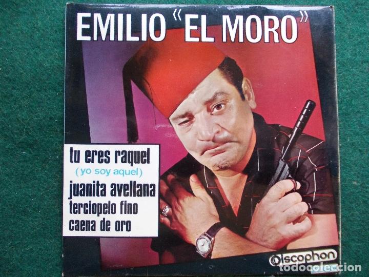 Discos de vinilo: singel Emilio el moro