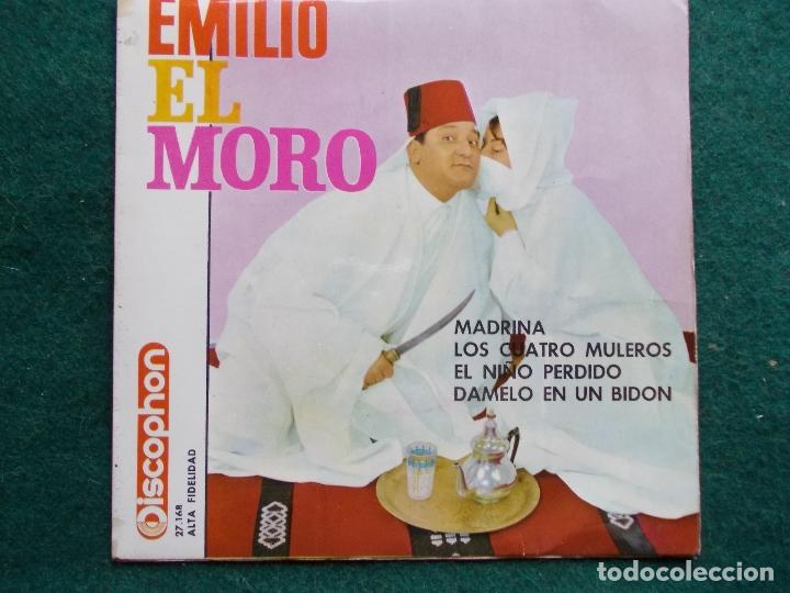 Discos de vinilo: singel Emilio el moro