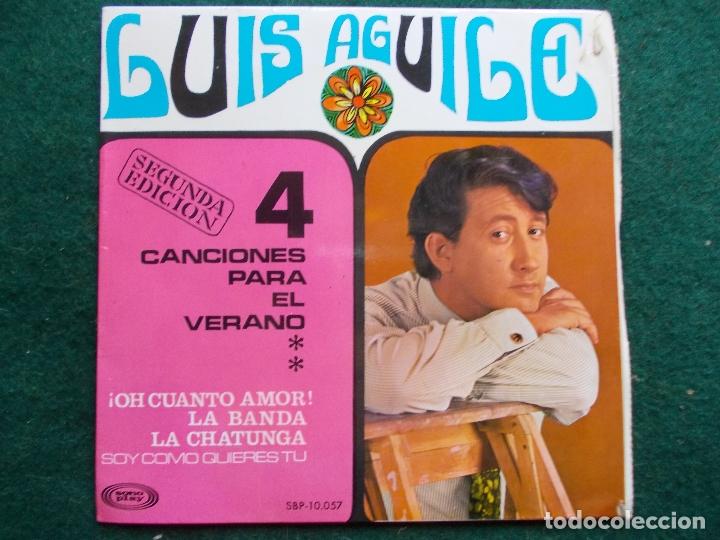 Discos de vinilo: singel Luis Aguil&eacute; - Foto 1