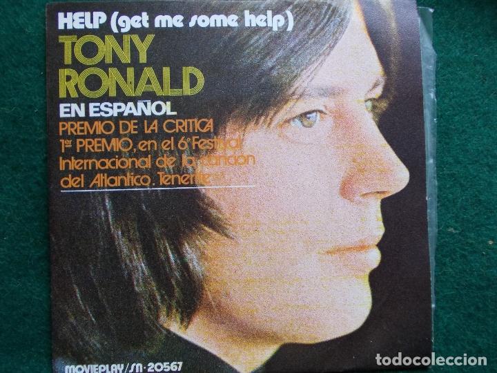 Discos de vinilo: singel Tony Ronald - Foto 1