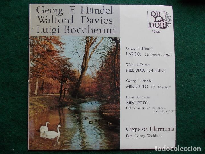 Discos de vinilo: singel Orquesta filarmonica - Foto 1