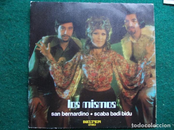 Discos de vinilo: singel Los mismos - Foto 1