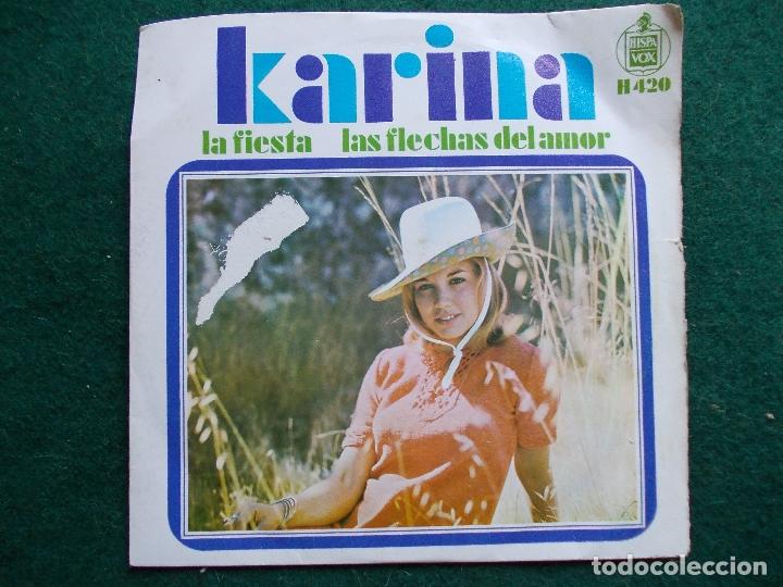 Discos de vinilo: singel Karina - Foto 1