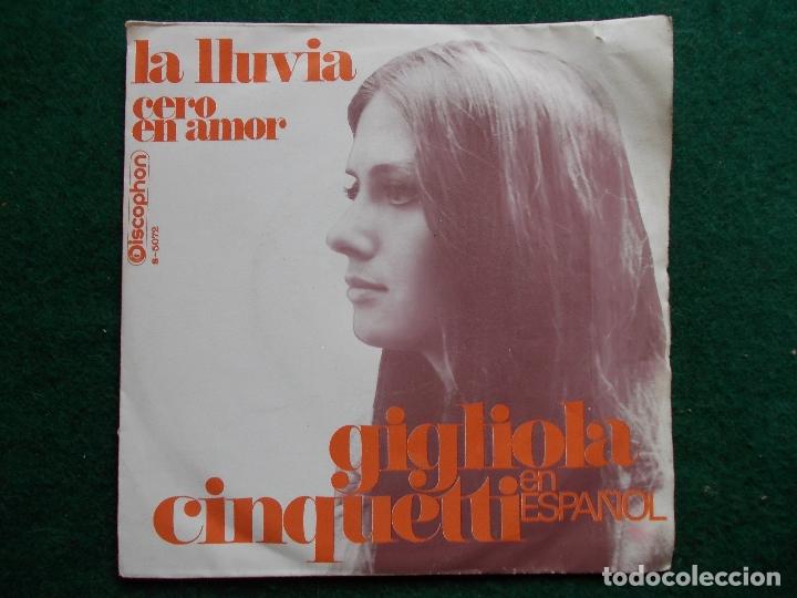 Discos de vinilo: singel Gigliola - Foto 1