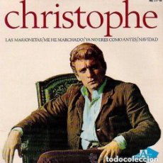 Discos de vinilo: CHRISTOPHE - LAS MARIONETAS - EP HISPAVOX SPAIN 1965