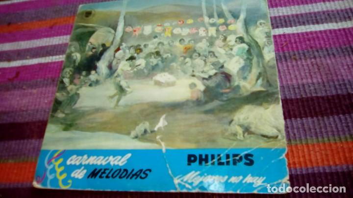 Discos de vinilo: CARNAVAL DE MELODIAS, VILLANCICOS DE NAVIDAD villancicos de triana, pero mira como beben, alegria e