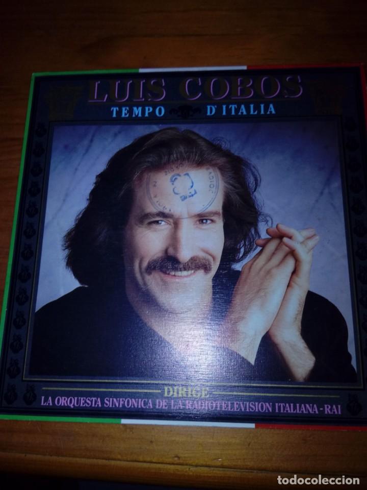 Discos de vinilo: LUIS COBOS. TEMPO D&acute;ITALIA. MRV - Foto 1