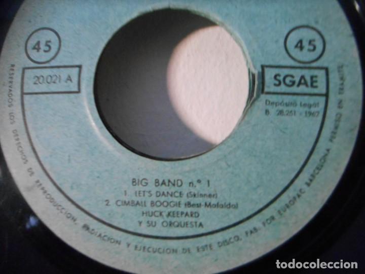 Discos de vinilo: HUCK KEEPARD Y SU ORQUESTA ( SOLO VINILO ) - Foto 1