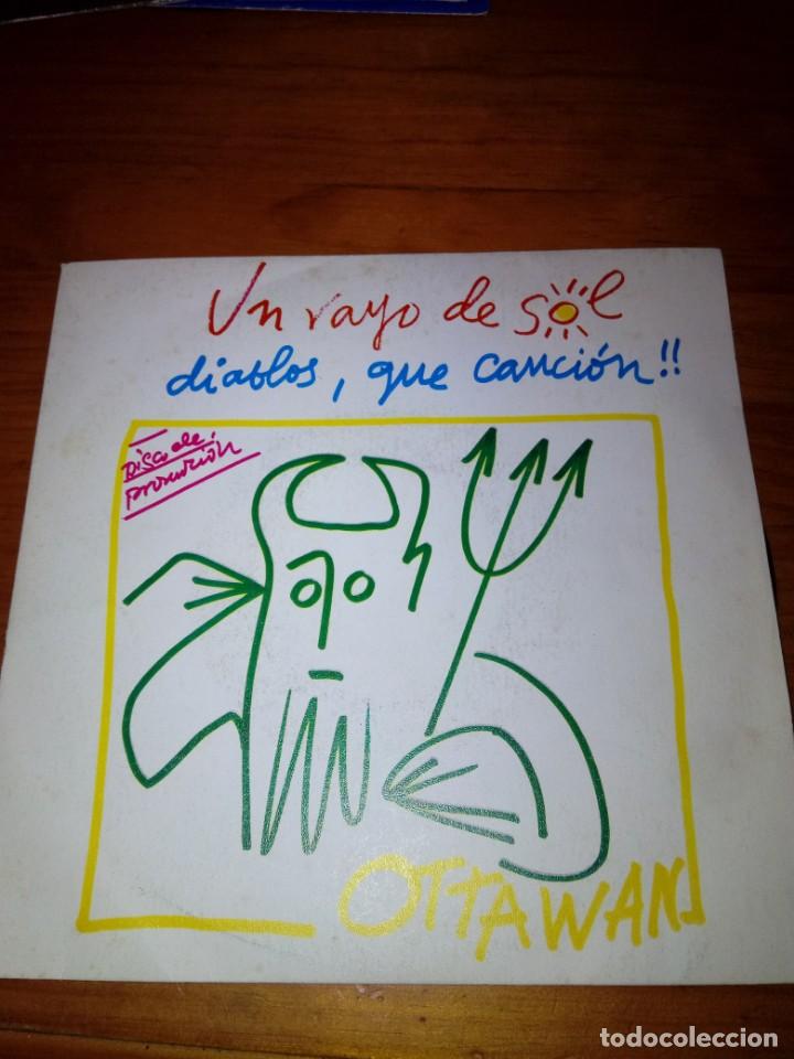 Discos de vinilo: OTTAWAN. UN RAYO DE SOL. DIABLOS, QUE CANCI&Oacute;N. MRV - Foto 1
