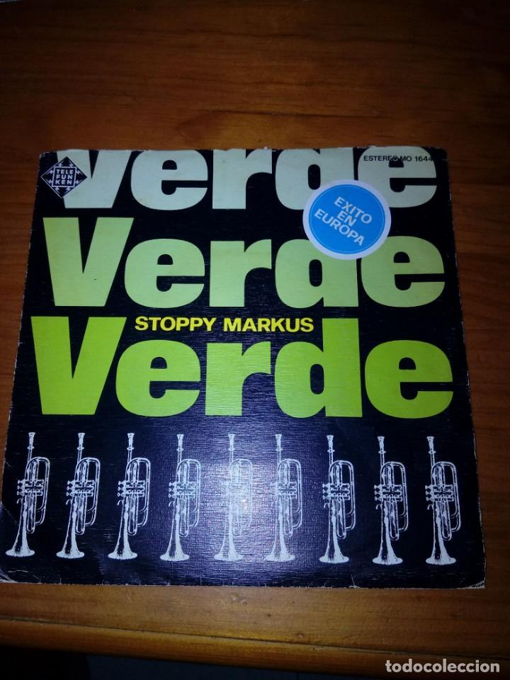Discos de vinilo: STOPPY MARKUS. VERDE. LET YOUR LOVE FLOW. MRV - Foto 1