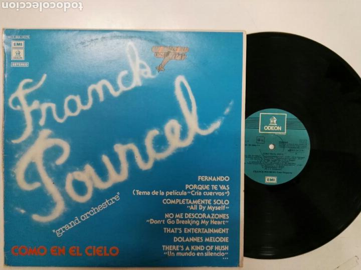 Discos de vinilo: Franck Pourcel como en el cielo Grand Orchestre 12 &eacute;xitos lp vinilo - Foto 2