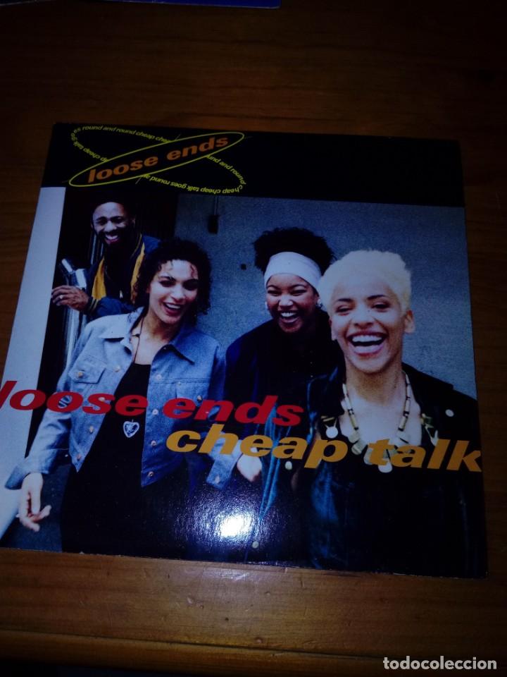 Discos de vinilo: LOOSE ENDS. CHEAP TALK. LET THE VIBES FLOW. MRV - Foto 1
