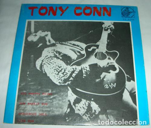 Discos de vinilo: TONY CONN - EP ALLIGATOR 1986 - Foto 3