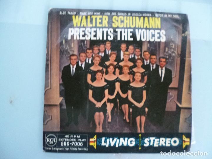 Discos de vinilo: presents THE VOICES,  WALTER SCHUMANN - Foto 1