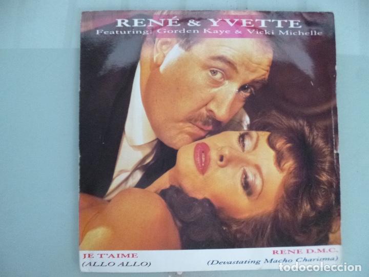 Discos de vinilo: REN&Eacute; & YVETTE JE TAIME - Foto 1