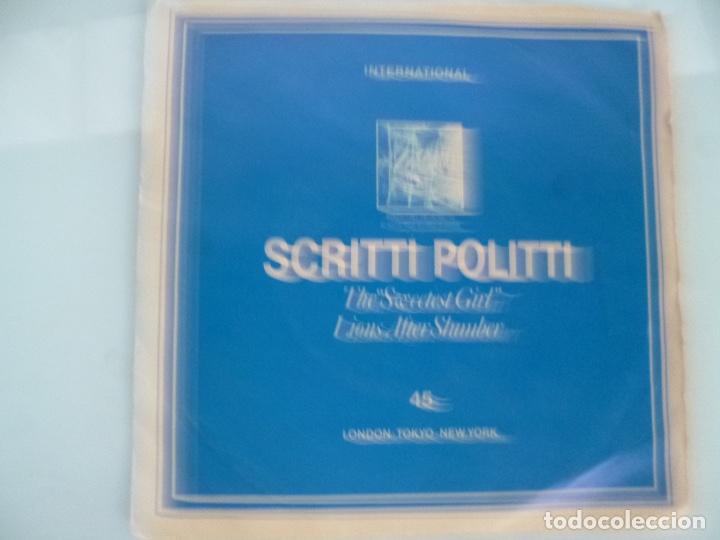 Disques de vinyle: Scritti Politti-The Sweetest Girl