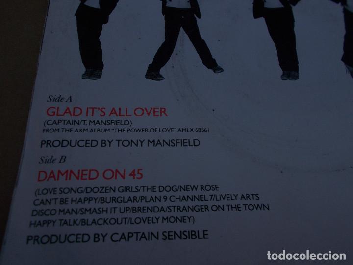 Discos de vinilo: CAPTAIN SENSIBLE&acute;S GLAD ITS ALL OVER. - Foto 2