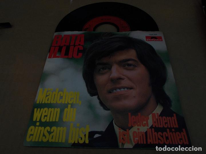Discos de vinilo: BATA ILLIC.  MADCHEN, WENN DU EINSAM BIST - Foto 1