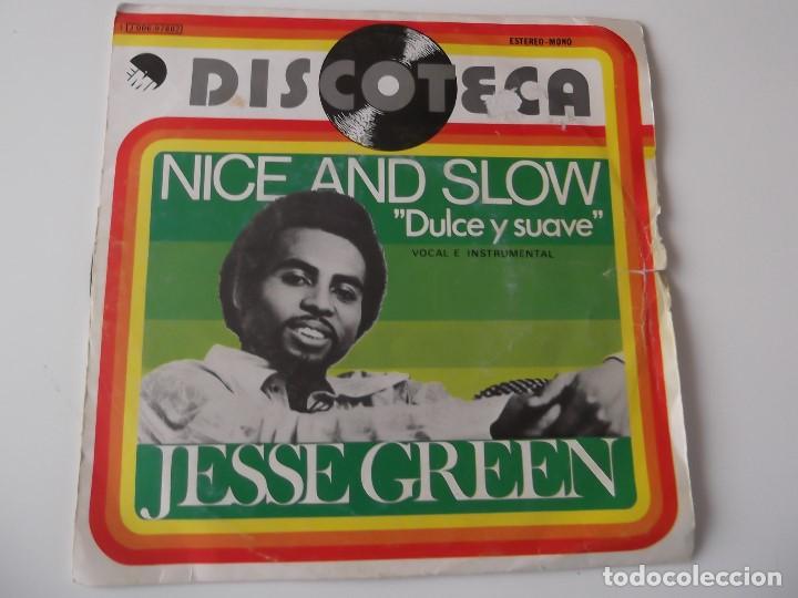 Discos de vinilo: JESSE GREEN - Nice and slow (Dulce y suave) - Foto 1