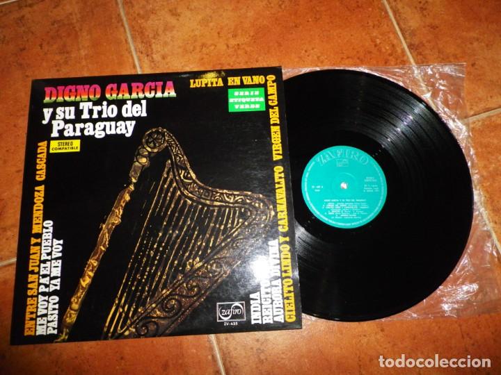 Disques de vinyle: DIGNO GARCIA Y SU TRIO DEL PARAGUAY Lupita LP VINILO DEL A&Ntilde;O 1971 ESPA&Ntilde;A ZAFIRO CONTIENE 12 TEMAS