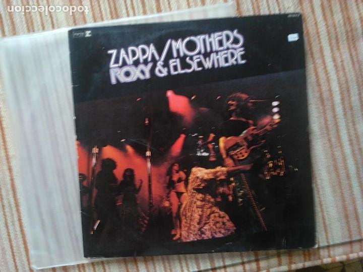 Discos de vinilo: ZAPPA/MOTHERS 2 LP-ROXY & ELSEWHERE--EDICION HISPAVOX - Foto 1