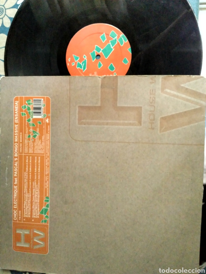 Discos de vinilo: Choc electrique-feat pascals bongo massive - Foto 3