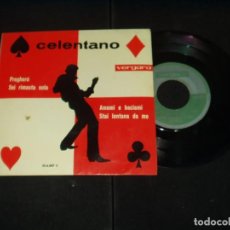 Discos de vinilo: ADRIANO CELENTANO EP PREGHERO+3