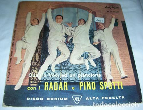 Discos de vinilo: CUARTETO RADAR - BERNARDINE + 3 - EP - Foto 2