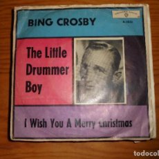 Discos de vinilo: BING CROSBY. THE LITTLE DRUMMER BOY . WARNER BROS, 1960. EDIC. ALEMANA. IMPECABLE