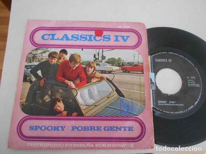 Discos de vinilo: CLASSICS IV-SINGLE SPOOKY - Foto 1