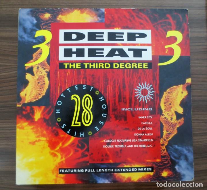 Discos de vinilo: DOBLE LP - DEEP HEAT - THE THIRD DEGREE - 1989 - Foto 1 - 131613066