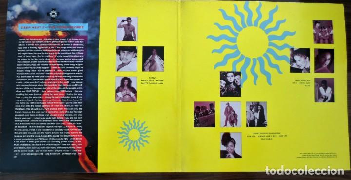 Discos de vinilo: DOBLE LP - DEEP HEAT - THE THIRD DEGREE - 1989 - Foto 2 - 131613066