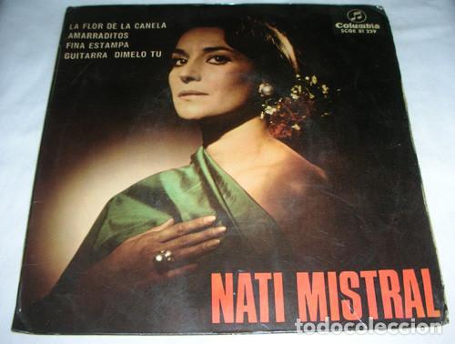 Discos de vinilo: NATI MISTRAL - LA FLOR DE LA CANELA + 3 - EP - Foto 2