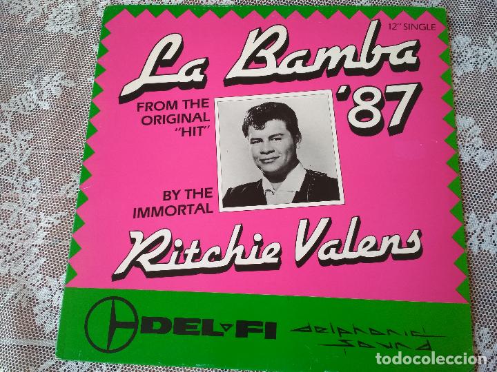 Discos de vinilo: RITCHIE VALENS LA BAMBA TWINS ED ESPA&Ntilde;OLA 1987 - Foto 1