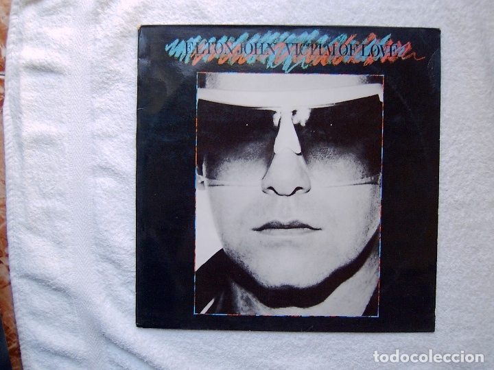 Discos de vinilo: Elton John-Victim Of Love_Vinilo 12'' edicion espa&ntilde;ola_1979