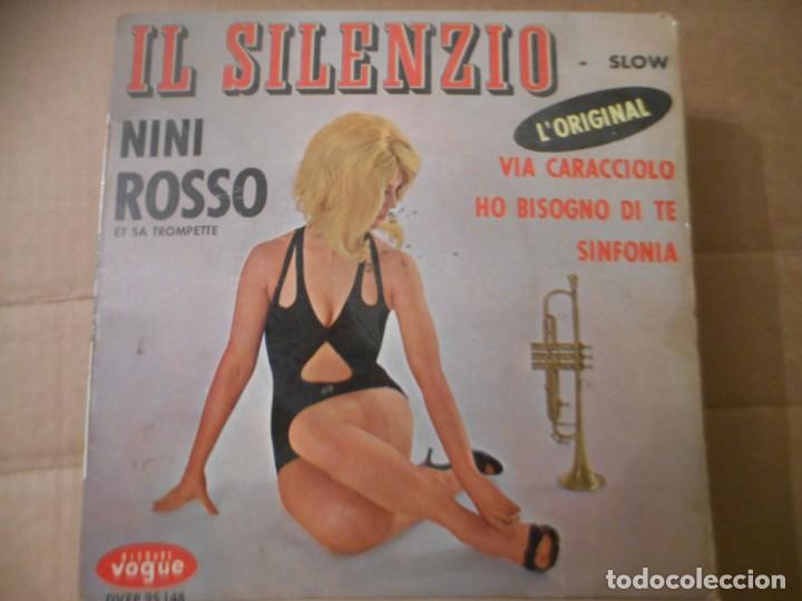 Discos de vinilo: NINI ROSSO - IL SILENZO - Foto 1