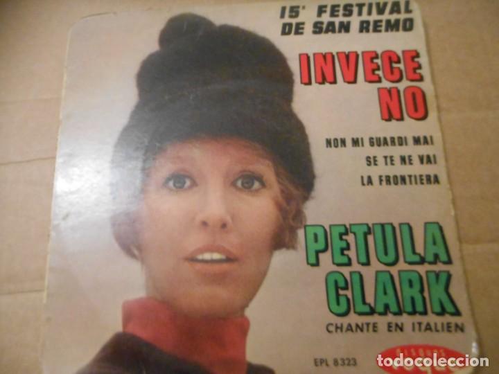 Discos de vinilo: PETULA CLARK - INVECE NO - Foto 1