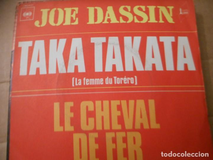 Discos de vinilo: JOE DASSIN - TAKA TAKATA - Foto 1