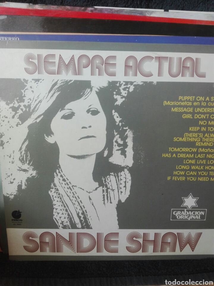 Discos de vinilo: Disco vinilo SANDIE SHAW - Foto 1