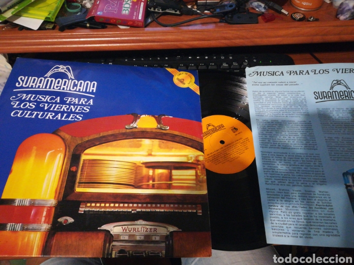 Vinyl records: musica para los viernes culturales lp PROMOCIONAL COLOMBIA ver contenido en foto