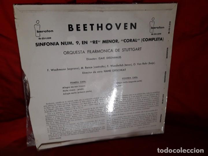 Discos de vinilo: Sinfon&iacute;a n. 9 coral. - Foto 2