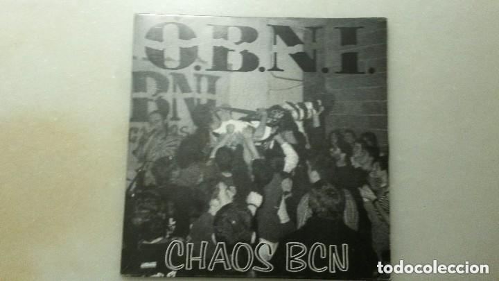 Discos de vinilo: DISCO SINGLE HARD CORE O.B.N.I. CHAOS BCN - Foto 1