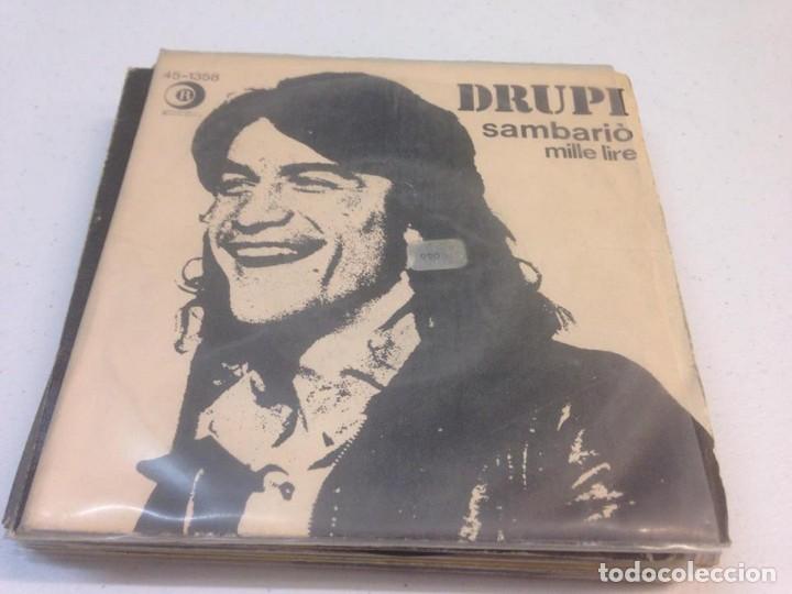 Discos de vinilo: Drupi --Sambari&ograve; (7-- Single) - Foto 1