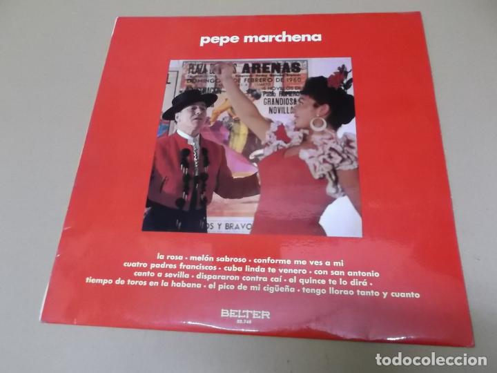 Discos de vinilo: PEPE MARCHENA (LP) PEPE MARCHENA A&Ntilde;O &ndash; 1973 - Foto 1