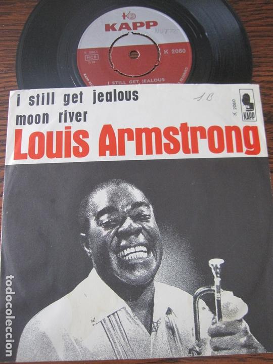 Discos de vinilo: LOUIS AMSTRONG `I Still Get Jealous` - Foto 1