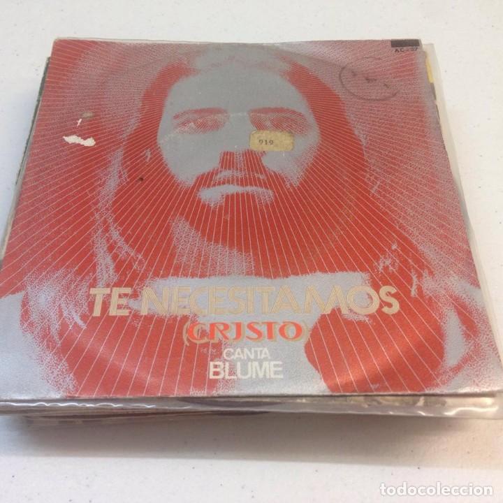 Discos de vinilo: Blume -- Te Necesitamos (Cristo) (7-- Single) - Foto 1