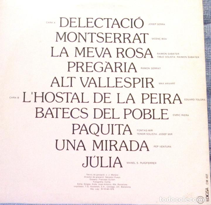 Discos de vinilo: SARDANES PER LA COBLA SELVATANA - LP EDITADO POR EDIGSA CM 437 AÑO 1978 - MUY RARO Y EN BUEN ESTADO - Foto 2 - 131861026