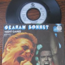 Discos de vinilo: GRAHAM BONNET `NIGHT GAMES`. Lote 131773630
