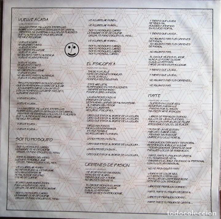 Discos de vinilo: STUKAS: CUESTI&Oacute;N DE ESPACIO. POP ROCK ESPA&Ntilde;OL - Foto 3