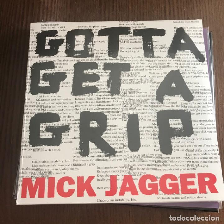 Discos de vinilo: MICK JAGGER - GOTTA GET A GRIP - MAXISINGLE POLYDOR 2017 NUEVO - Foto 1